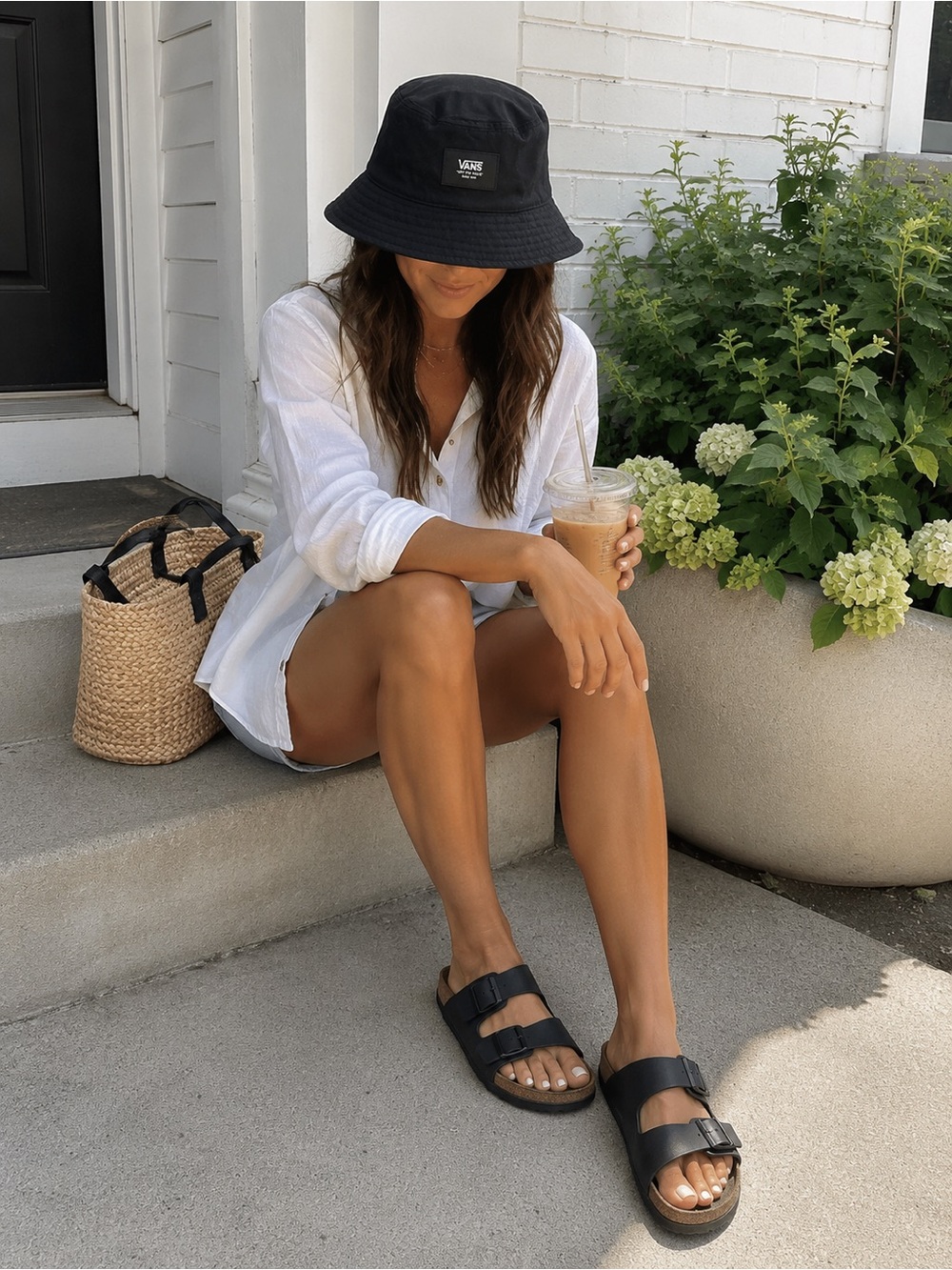 Vans Black Bucket Hat